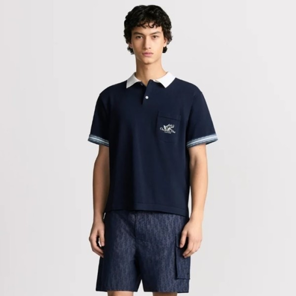 ✨디올 남성 폴로 반팔 티셔츠 - Dior Mens Polo Tshirt - dic7040x