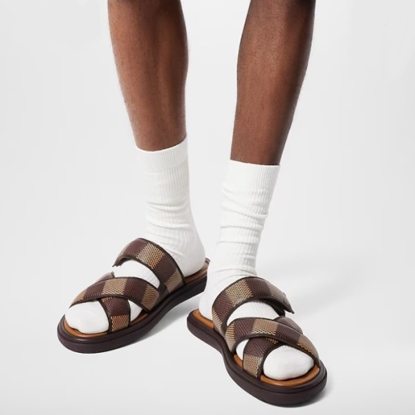 ✨루이비통 남성 LV 베니스 뮬 - Louis vuitton Mens LV Venice Mules - lvs6010x