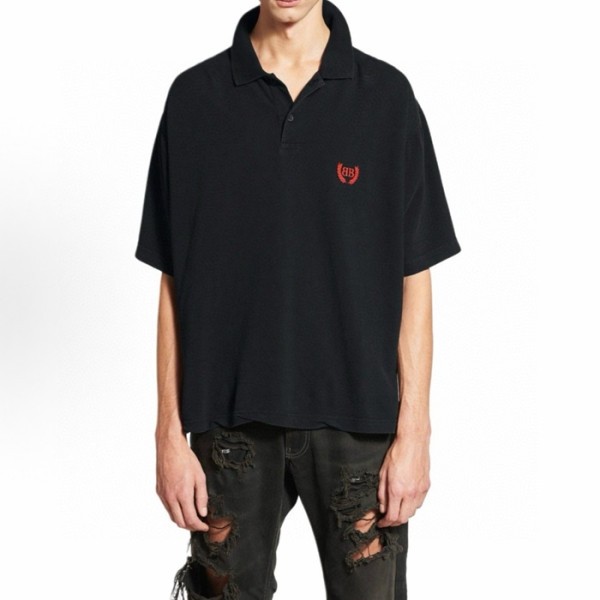 ✨발렌시아가 남성 폴로 반팔 티셔츠 - Balenciaga Mens Polo Tshirt - bac7082x
