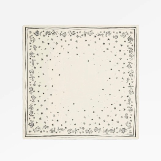 ❤샤넬 여성 코코 스퀘어 스카프 - Chanel Womens Coco Square Scarf - acc5808x