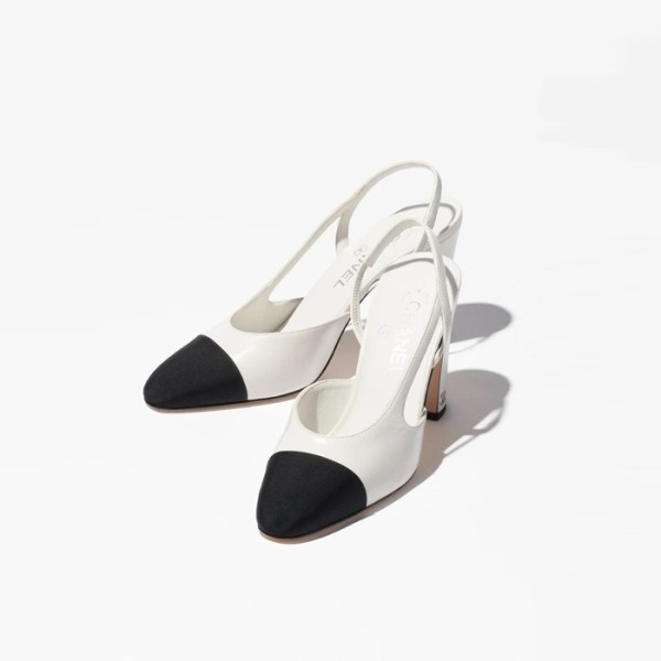 ✨샤넬 여성 미들힐 슬링백 - Chanel Womens Middle Heel Slingback - chs6015x