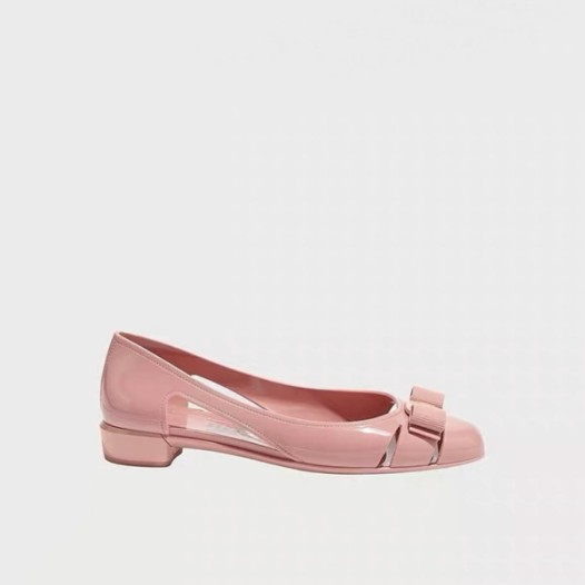 ❤페라가모 여성 바리나 발레리나 플랫 슈즈 - Salvatore Ferragamo Womens Varina Amaretti Flat Shoes - fes6016x