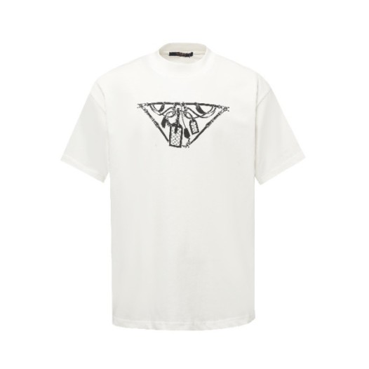 ❤루이비통 남성 라운드 반팔티 - Louis vuitton Mens Round Tshirt - lvc7176x