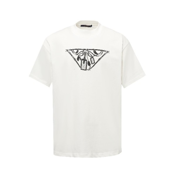 ✨루이비통 남성 라운드 반팔티 - Louis vuitton Mens Round Tshirt - lvc7176x