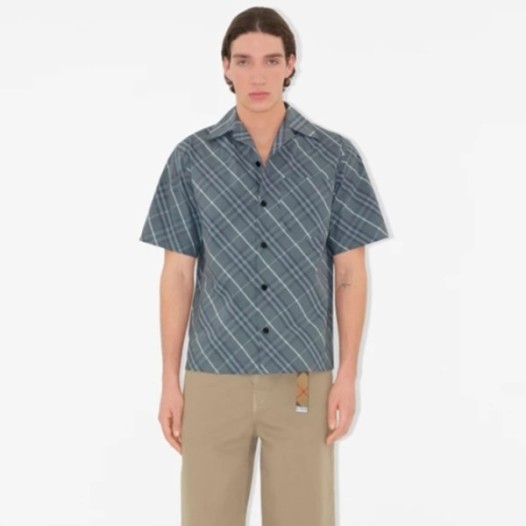 ❤버버리 남성 클래식 반팔 셔츠 - Burberry Mens Dress Shirts - buc7184x