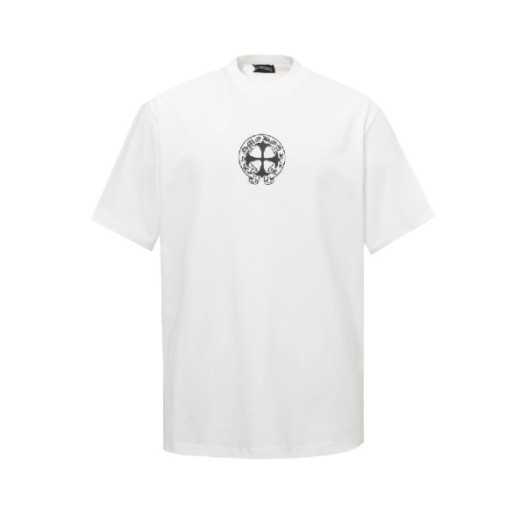 ❤크롬하츠 남성 라운드 반팔티 - Chrom Hearts Mens Round Tshirt - chc7185x