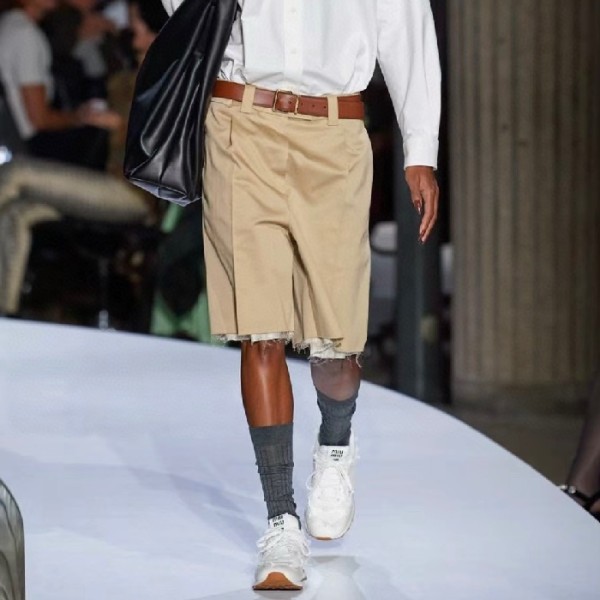 ✨미우미우 남성 클래식 쇼츠 - Miumiu Mens Classic Shorts - mic7188x