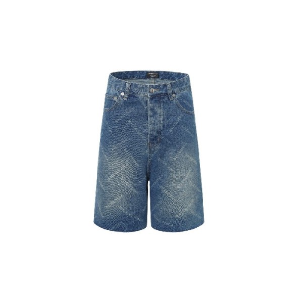 ✨발렌시아가 남성 데님 쇼츠 - Balenciaga Mens Denim Shorts - bac7189x