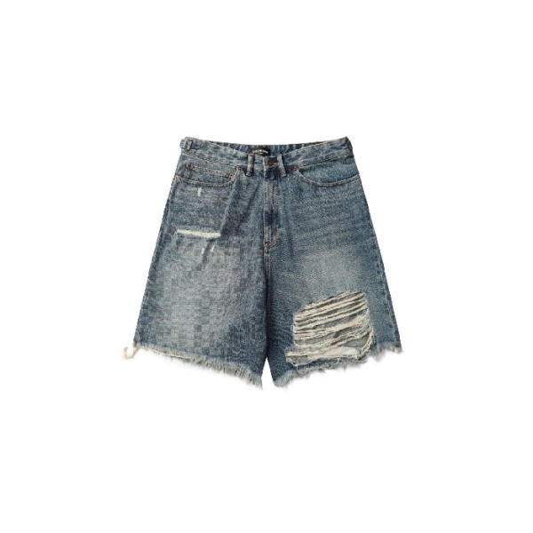 ✨발렌시아가 남성 데님 쇼츠 - Balenciaga Mens Denim Shorts - bac7197x