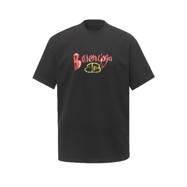 ✨발렌시아가 남성 라운드 반팔 티셔츠 - Balenciaga Mens Round Tshirt - bac7210x