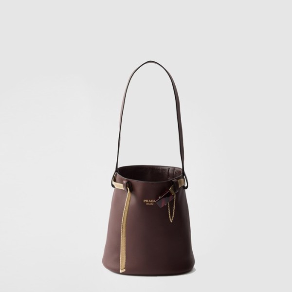 ✨프라다 여성 버클 가죽 버킷백 1BE085 - Prada Womens Buckle Bucket Bag - prb5832x