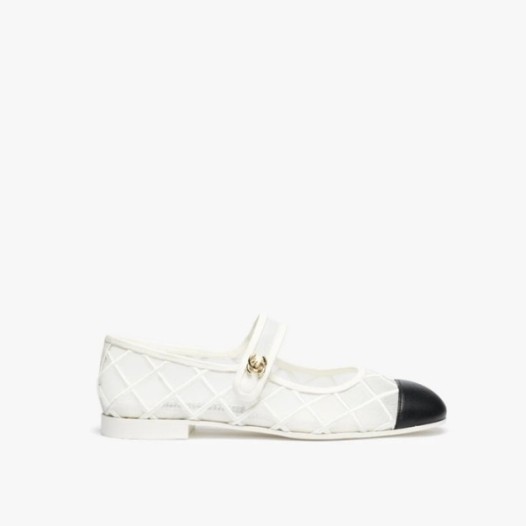 ❤샤넬 여성 메시 메리제인 슈즈 - Chanel Womens Maryjane Flat Shoes - chs6079x