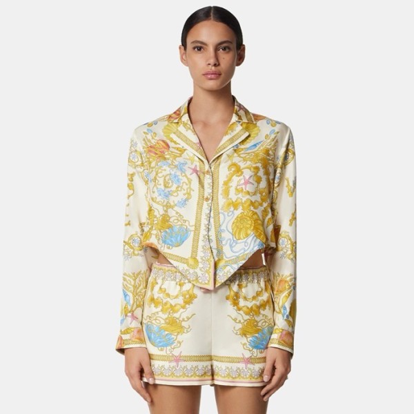 ✨베르사체 여성 실크 셔츠 - Versace Womens Silk Shirts - vec7233x