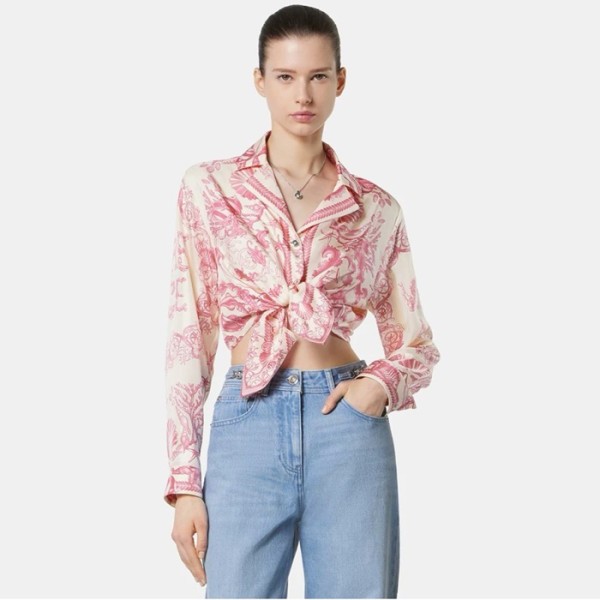 ✨베르사체 여성 실크 셔츠 - Versace Womens Silk Shirts - vec7235x