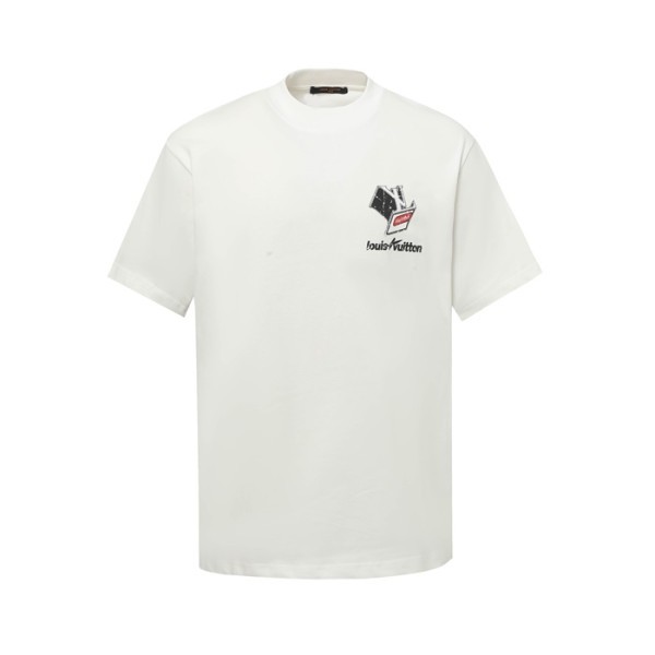 ✨루이비통 남성 라운드 반팔 티셔츠 - Louis vuitton Mens Round Tshirt - lvc7241x