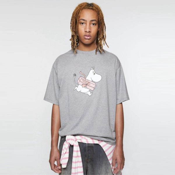 ✨아크네 남성 크루넥 반팔티 - Acne Mens Round Tshirt - anc7245x