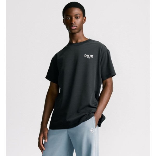 ✨디올 남성 라운드 반팔 티셔츠 - Dior Mens Round Tshirt - dic7247x