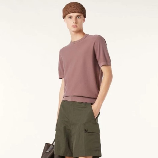 ❤로로피아나 남성 라운드 반팔티 - Loro Piana Mens Round Tshirt - lpc7261x