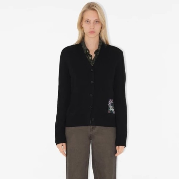 ✨버버리 여성 브이넥 가디건 - Burberry Womens V-neck Cardigan - buc7271x