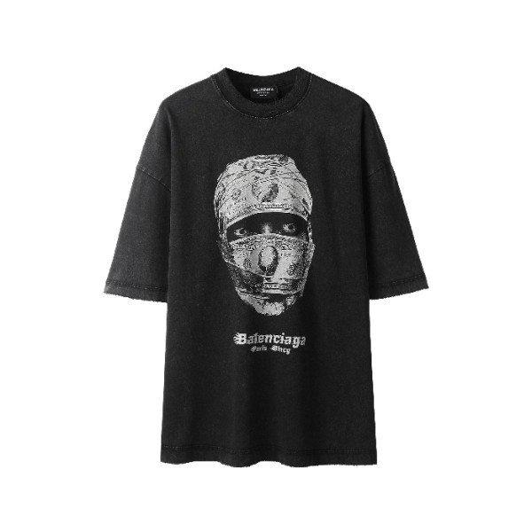 ✨발렌시아가 남성 라운드 반팔 티셔츠 - Balenciaga Mens Round Tshirt - bac7278x
