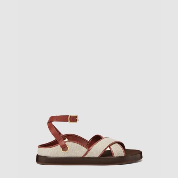 ✨로로피아나 여성 레오 샌들 - Loro Piana Womens Leo Sandals - los6098x