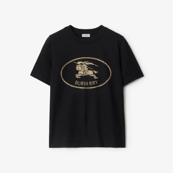 ✨버버리 여성 반팔 티셔츠 - Burberry Womens Round Tshirt - prc7303x