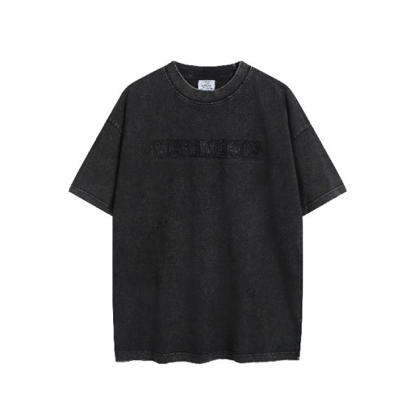 ✨베트멍 남/녀 라운드 반팔 티셔츠 - Vetements Unisex Oversize Tshirt - vec7313x