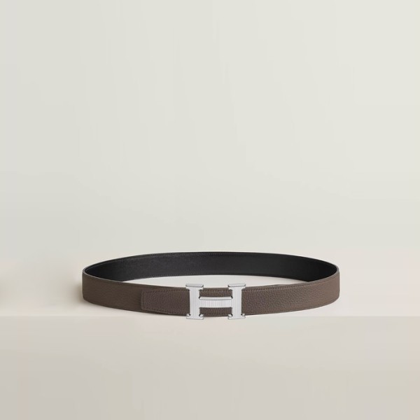 ✨에르메스 남성 H Striee 버클 리버서블 벨트 - Hermes Mens H Striee Buckle Reversible Belt - bel236x