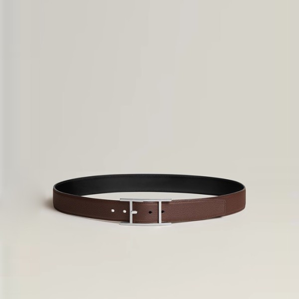 ✨에르메스 남성 쿠엔틴 버클 리버서블 벨트 - Hermes Mens Quentin Buckle Reversible Belt - bel249x