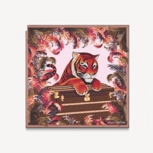 ❤루이비통 여성 프레셔스 타이거 스퀘어 90 - Louis vuitton Womens Precious Tiger Square 90 - acc5833x