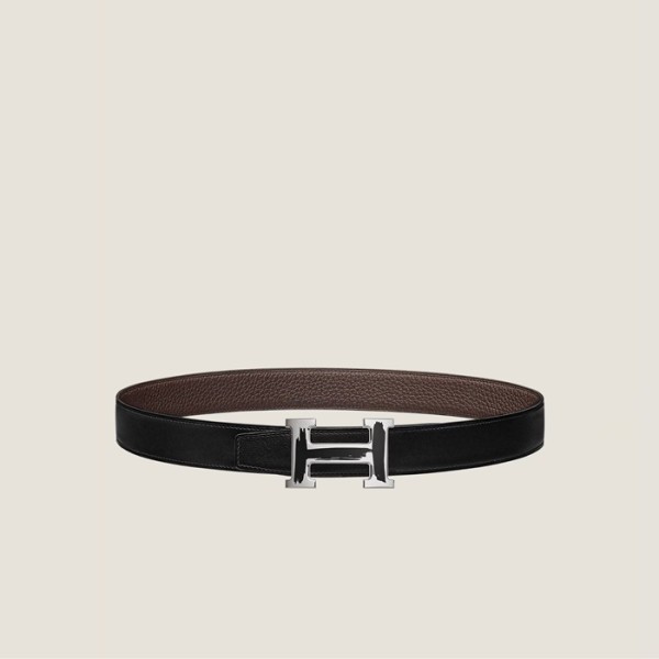 ✨에르메스 남성 브러쉬 버클 리버서블 벨트 - Hermes Mens Brush Buckle Reversible Belt - bel281x