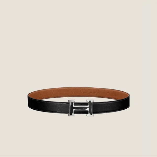 ✨에르메스 남성 브러쉬 버클 리버서블 벨트 - Hermes Mens Brush Buckle Reversible Belt - bel282x