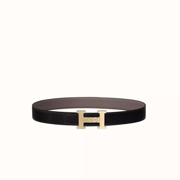 ✨에르메스 남성 H Gourmette 버클 리버서블 벨트 - Hermes Mens H Gourmette Buckle Reversible Belt - bel343x