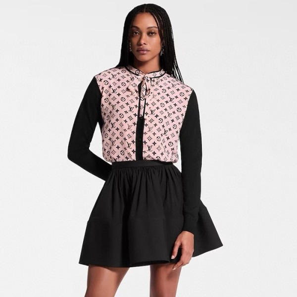 ✨루이비통 여성 모노그램 가디건 - Louis vuitton Womens Monogram Cardigan - lvc7344x