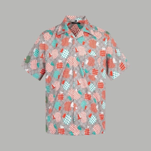 ❤구찌 남성 반팔 셔츠 - Gucci Mens Ophidia Shirts - guc7385x