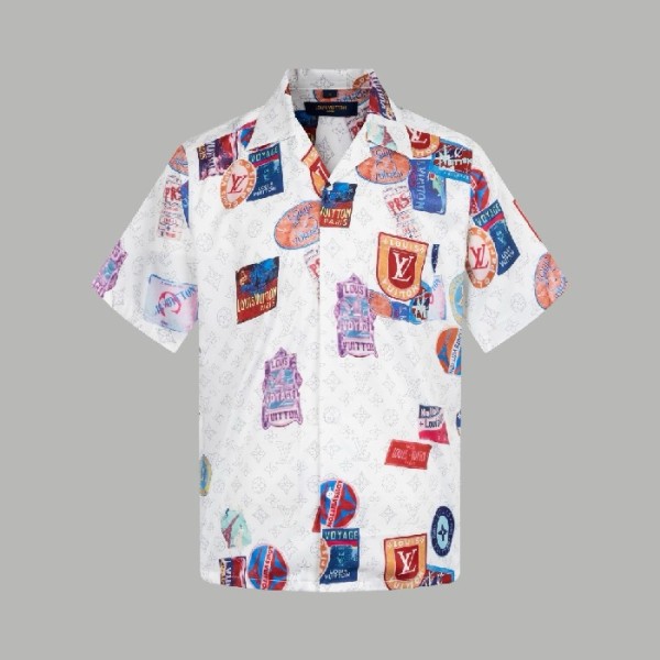 ✨루이비통 남성 반팔 셔츠 - Louis vuitton Mens Polo Shirts - lvc7387x