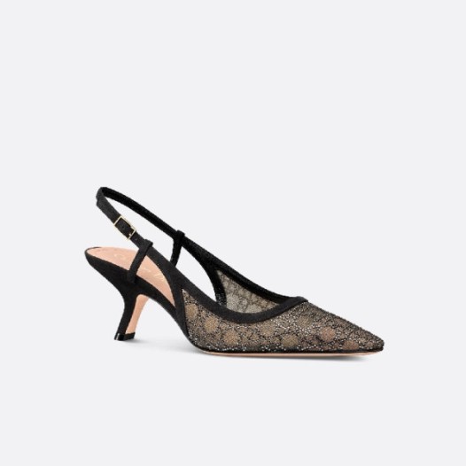 ❤디올 여성 글리터 슬링백 - Dior Womens Glitter Slingback - dis6187x