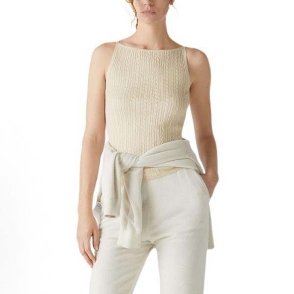 ✨로로피아나 여성 라운드 나시 - Loro Piana Womens Sleeveless Top - lpc7417x