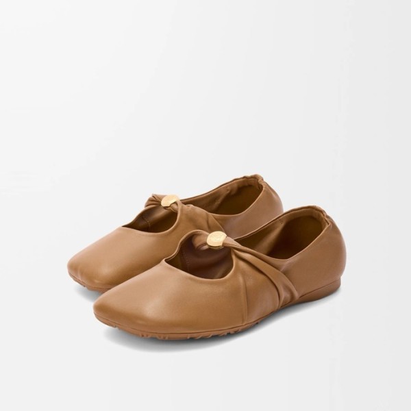 ✨로에베 여성 페블 소프트 발레리나 슈즈 - Loewe Womens Pebble Soft Ballerina Shoes - los6218x