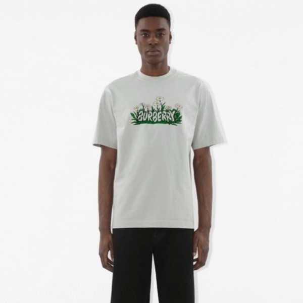 ✨버버리 남성 라운드 반팔 티셔츠 - Burberry Mens Round Tshirt - buc7429x