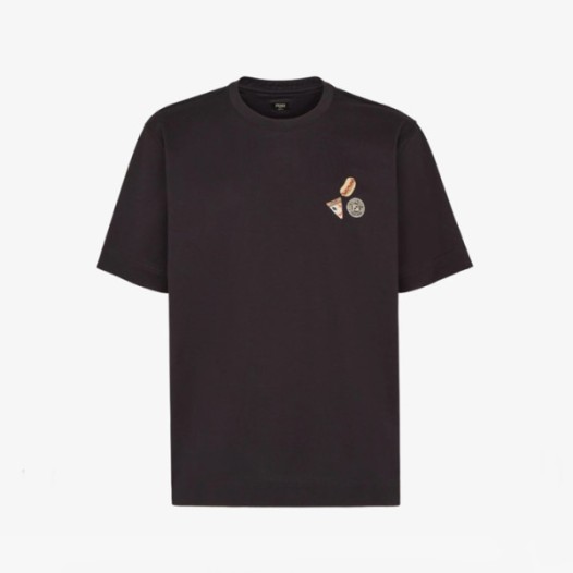 ❤펜디 남성 라운드 반팔 티셔츠 - Fendi Mens Round Tshirt - fec7431x