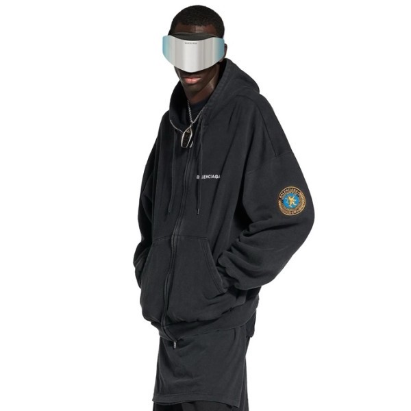 ✨발렌시아가 남/녀 집업 후드티 - Balenciaga Unisex Zip-up Hoodie - bac7460x