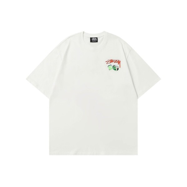 ✨스터시 남성 크루넥 반팔티 - Stussy Mens Round Tshirts - stc7478x