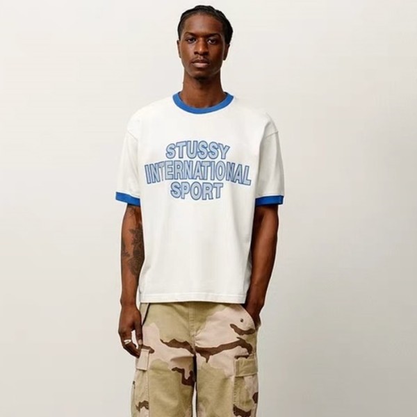 ✨스터시 남성 크루넥 반팔티 - Stussy Mens Round Tshirts - stc7505x