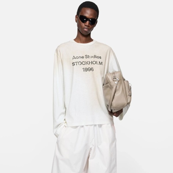 ✨아크네 남성 크루넥 긴팔티 - Acne Mens Round Tshirt - anc7516x