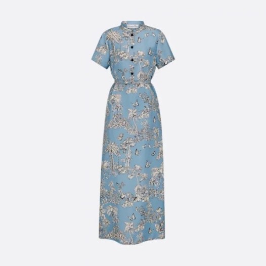 ❤디올 여성 반팔 드레스 - Dior Womens Short Sleeve Dress - dic7526x
