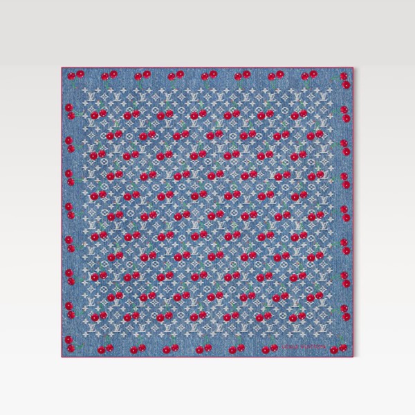✨루이비통 여성 LV x TM 데님 세리즈 숄 - Louis vuitton Womens LV x TM Denim Series Shawl - acc5917x