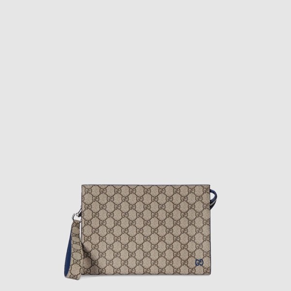 ✨구찌 남성 바이컬러 GG 파우치 - Gucci Mens Bicolor GG pouch - gub6018x