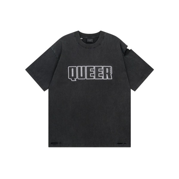 ✨발렌시아가 남성 라운드 반팔 티셔츠 - Balenciaga Mens Round Tshirt - bac7540x