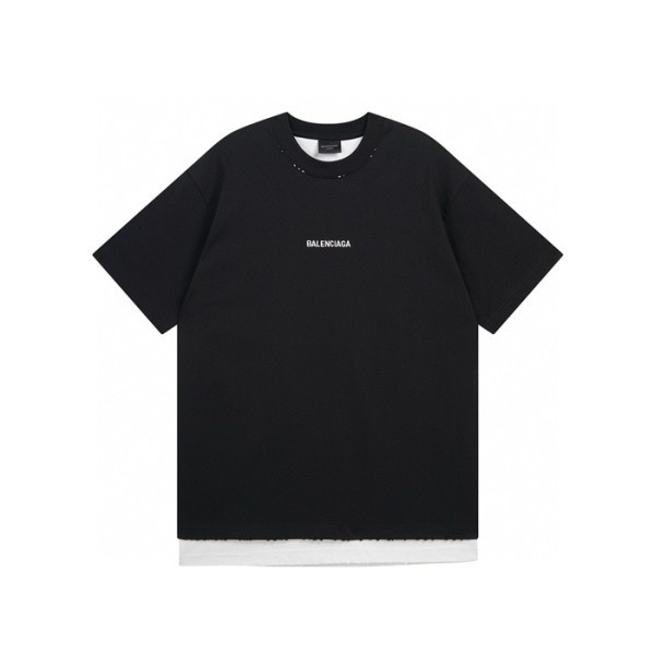 ✨발렌시아가 남성 라운드 반팔 티셔츠 - Balenciaga Mens Round Tshirt - bac7544x